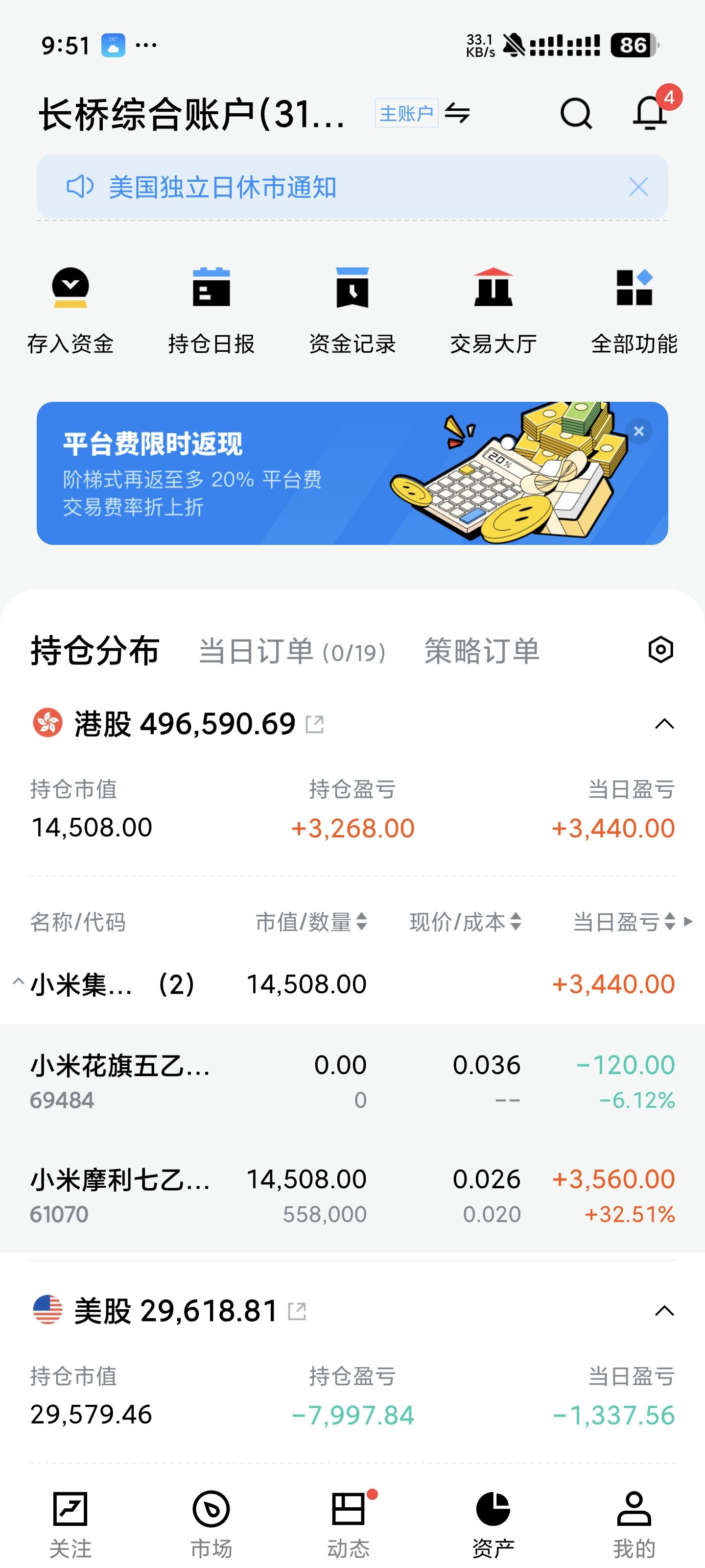 小米集团-W(01810.HK)目前有种一泻千里的感觉，继续持有- Longbridge