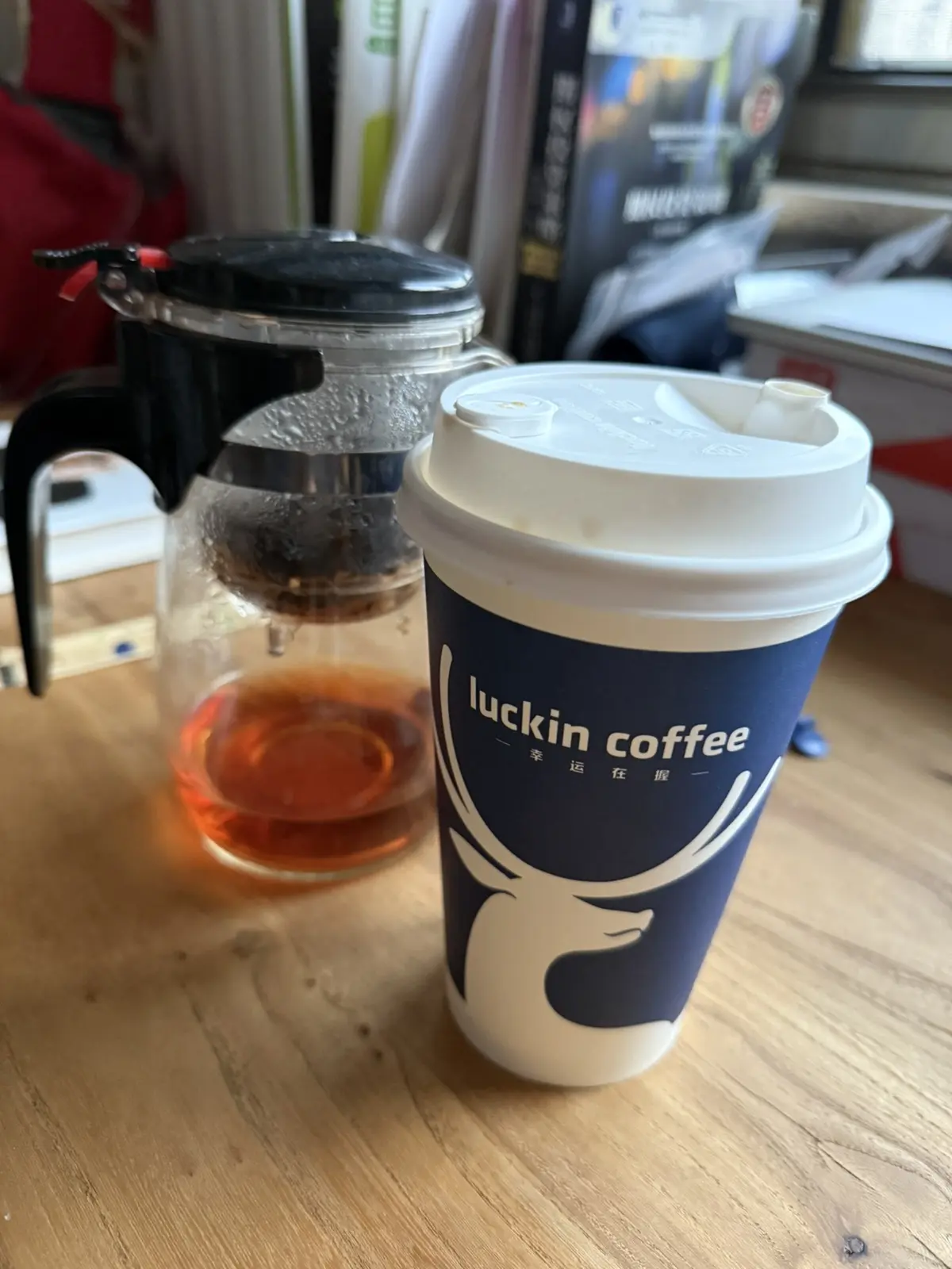 uckin coffee 握 幸 运 在