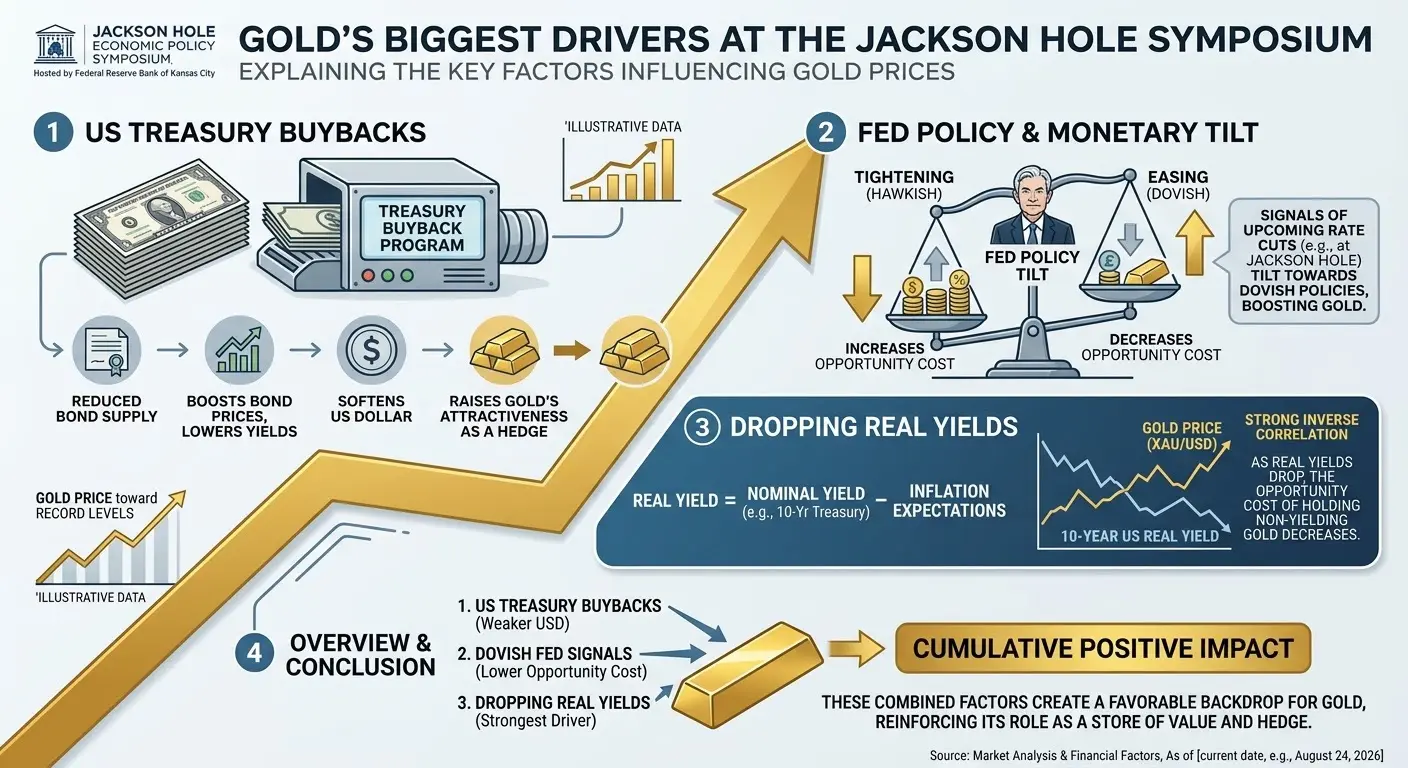 JACKSON HOLE ECONOMIC POLICY GOLD'S BIGGEST DRIVERS AT THE JACKSON HOLE SYMPOSIU