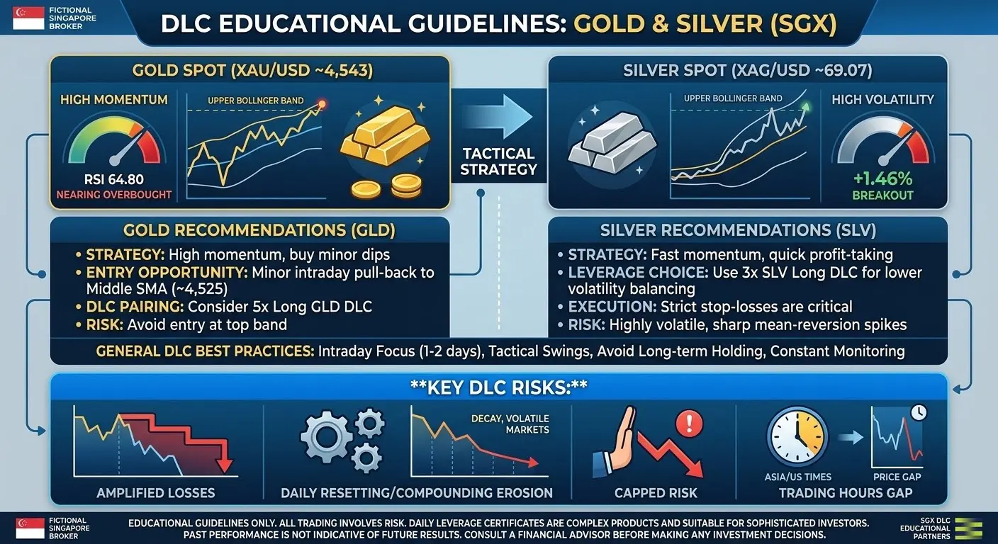 G FICTIONAL 上e SINGAPORE BROKER DLC EDUCATIONAL GUIDELINES: GOLD & SILVER(SGX) G