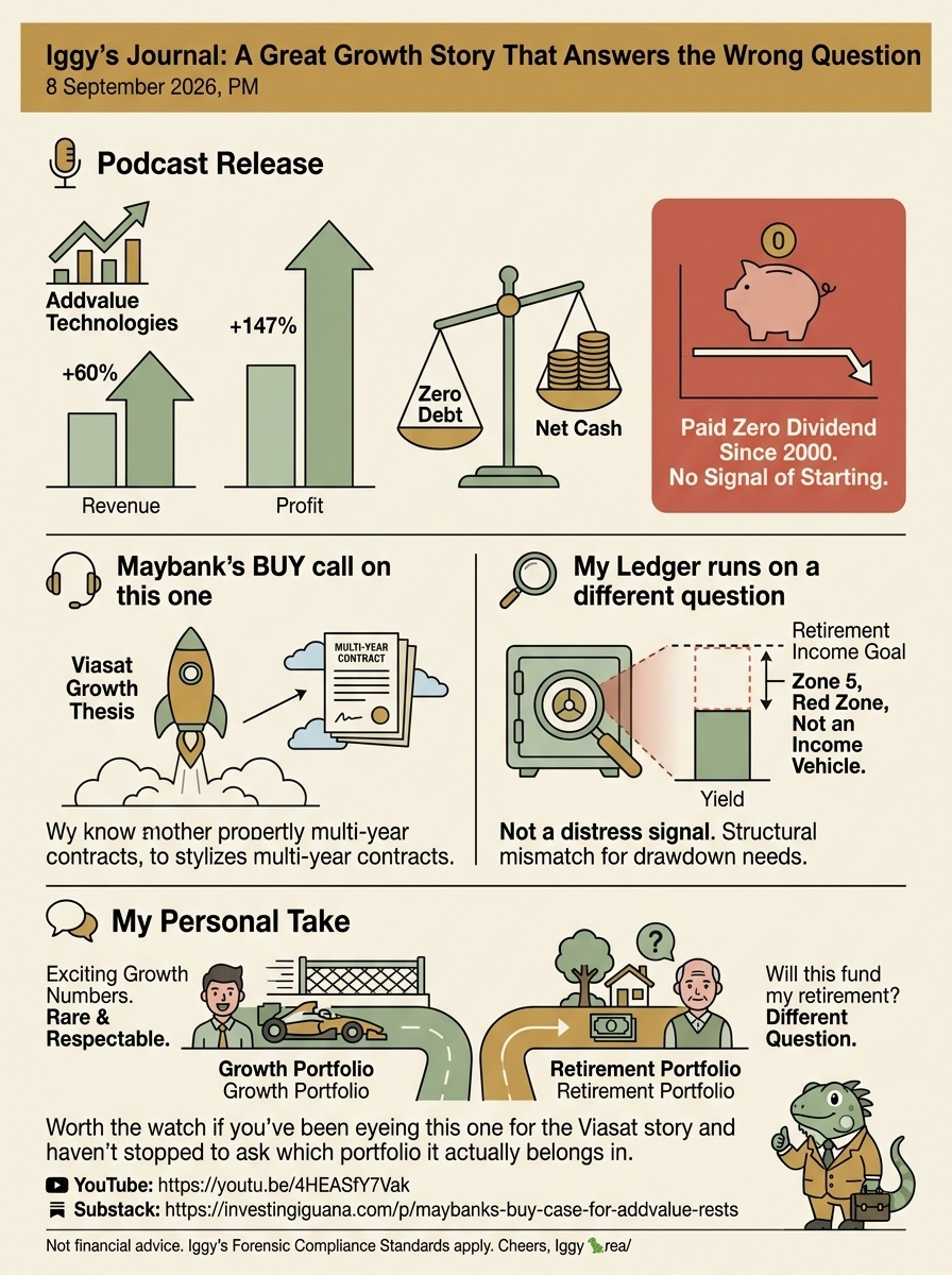 Iggy's Journal: A Great Growth Story That Answers the Wrong C Question 8Septembe