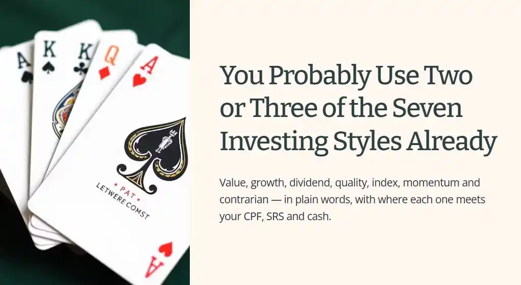 K K/ Q A You Probably Use Two or Three of the Seven Investing Styles Already Val